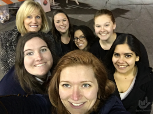 Caireesa Berry and the team of interpreters